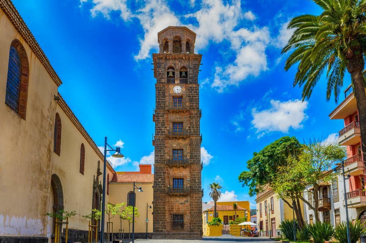 Apartamento La Nuit Con Parking Gratis En Centro Historico Apartman La Laguna  Kültér fotó